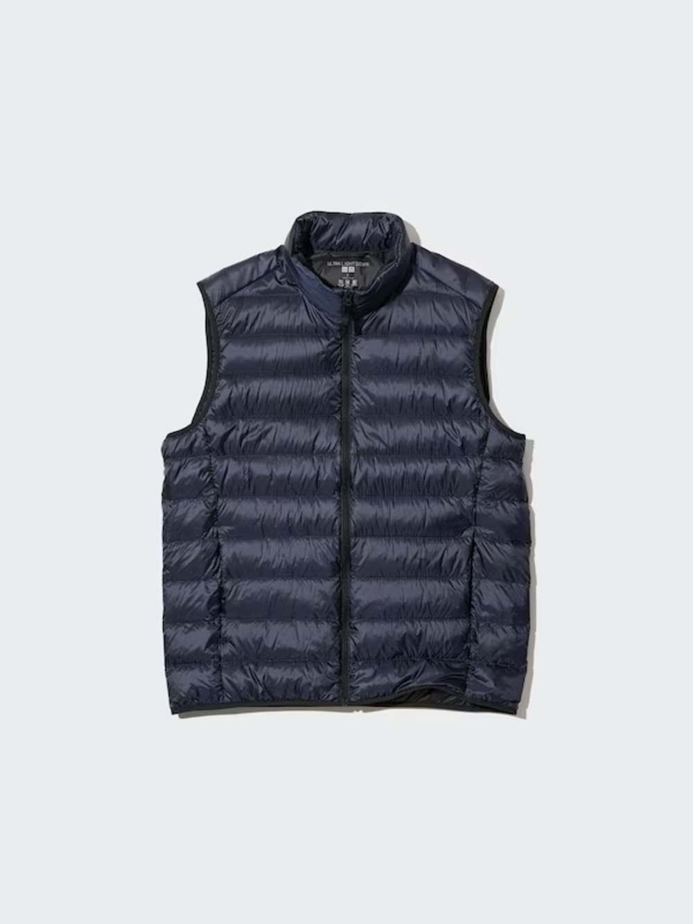 Uniqlo Navy Puffer Ultra Light Down Vest